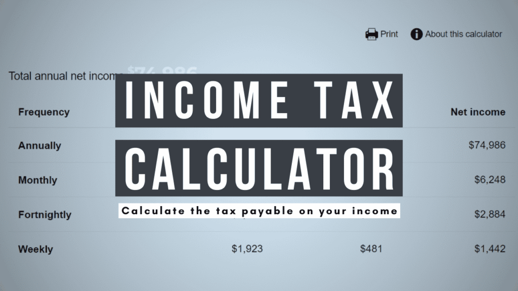 Income Tax Calculator: How Property Investors Estimate Tax Outcomes
